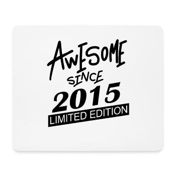 2015 - Jahrgang 2015 - Mousepad (Querformat) - Weiß - Vorne