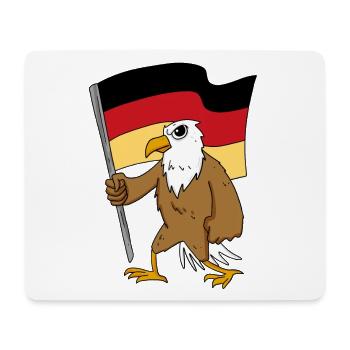 Adler Deutsche Fahne Germany - Mouse Pad (horizontal) - white - Front