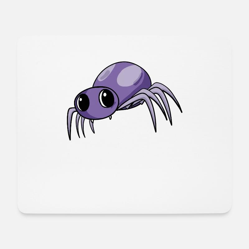 Baby Spinne - Mousepad (Querformat) - Weiß