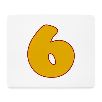 6 - Mouse Pad (horizontal) - white - Front
