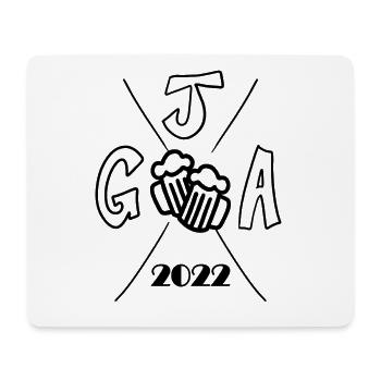 2022 Junggesellenabschied - Mousepad (Querformat) - Weiß - Vorne
