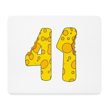 41 Jahre alt - 41. Geburtstag Geschenk - 1941 - Mousepad (Querformat) - Weiß - Vorne