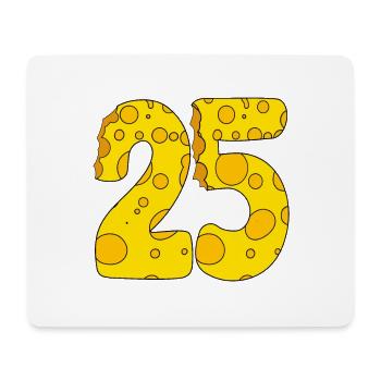 25 years old - 25th birthday gift - 1925 - Mouse Pad (horizontal) - white - Front