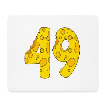 49 Jahre alt - 49. Geburtstag Geschenk - 1949 - Mousepad (Querformat) - Weiß - Vorne