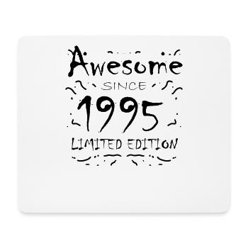 1995 - Jahrgang 1995 - Mousepad (Querformat) - Weiß - Vorne