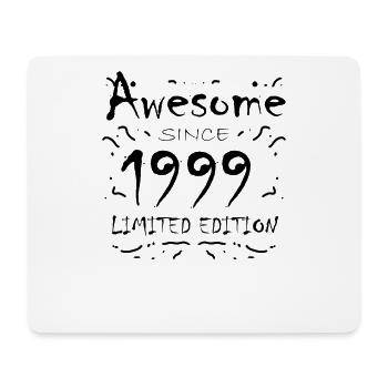 1999 - Jahrgang 1999 - Mousepad (Querformat) - Weiß - Vorne