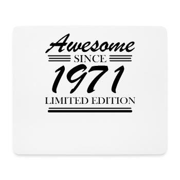 1971 - Born 1971 - Mouse Pad (horizontal) - white - Front