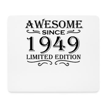 1949 - Mousepad (Querformat) - Weiß - Vorne