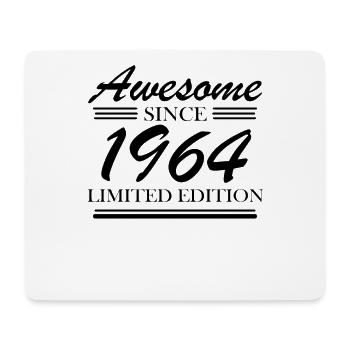 1964 - Jahrgang 1964 - Mousepad (Querformat) - Weiß - Vorne