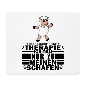 Schafe Schaf Schafzüchter Geschenk - Mousepad (Querformat) - Weiß - Vorne