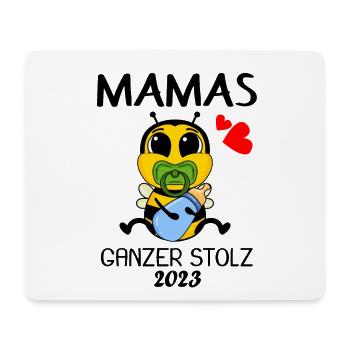 Baby 2023 - Geburt Schwanger 2023 - Baby Junge - Mousepad (Querformat) - Weiß - Vorne