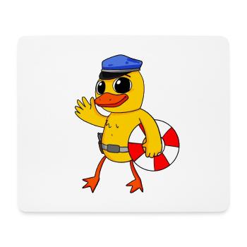 Lifeguard Police Chicks - Mouse Pad (horizontal) - white - Front