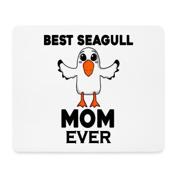 Mother Mom North Sea Best Seagulls Mom - Mouse Pad (horizontal) - white - Front