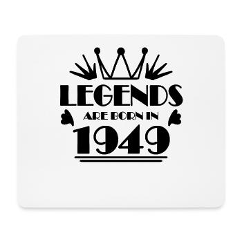 1949 - Jahrgang 1949 - Mousepad (Querformat) - Weiß - Vorne