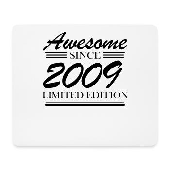 2009 - Vintage 2009 - Fantastic since 2009 - Mouse Pad (horizontal) - white - Front