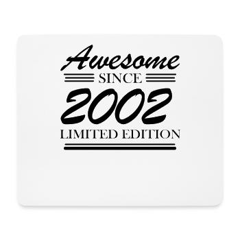 2002 - Jahrgang 2002 - Fantastisch seit 2002 - Mousepad (Querformat) - Weiß - Vorne
