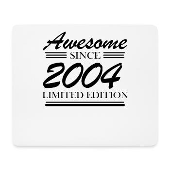 2004 - Jahrgang 2004 - Mousepad (Querformat) - Weiß - Vorne