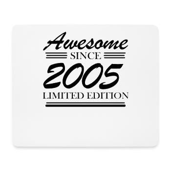 2005 - Born 2005 - Fantastic since 2005 - Mouse Pad (horizontal) - white - Front