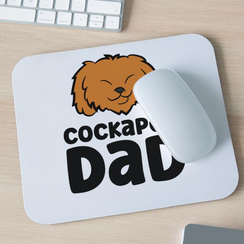 Funny Cockapoo Dad Cockapoo Dog Mouse Pad (horizontal)