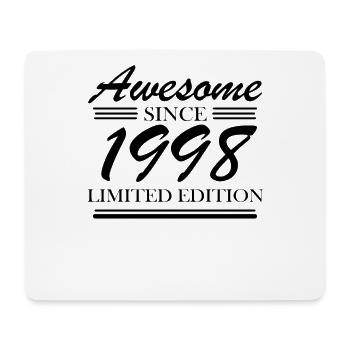 1998 - Born 1998 - Fantastic since 1998 - Mouse Pad (horizontal) - white - Front