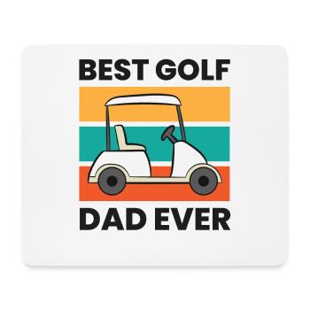 Bester Golf Dad aller Zeiten Papa Vater Lustig - Mousepad (Querformat) - Weiß - Vorne