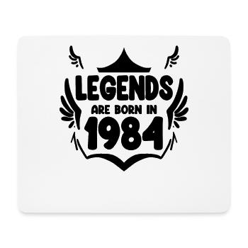 1984 - Jahrgang 1984 - Mousepad (Querformat) - Weiß - Vorne