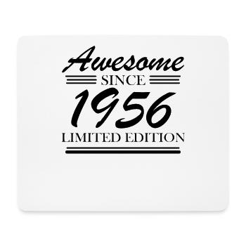 1956 - Born 1956 - Year of birth 1956 - Mouse Pad (horizontal) - white - Front