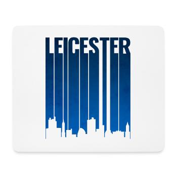 Leicester Skyline Blue - Mouse Pad (horizontal) - white - Front