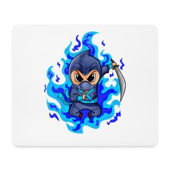 Ninja - Mouse Pad (horizontal) - white - Front