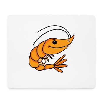 Shrimp Shrimp - Mouse Pad (horizontal) - white - Front
