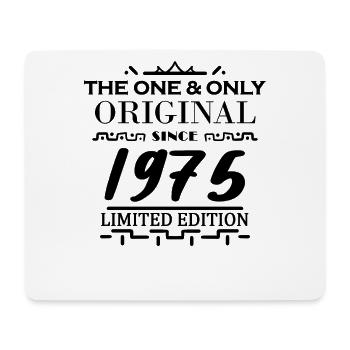 1975 - Year of construction 1975 - Born 1975 - Mouse Pad (horizontal) - white - Front