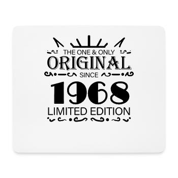 1968 - Year of construction 1968 - Born 1968 - Mouse Pad (horizontal) - white - Front