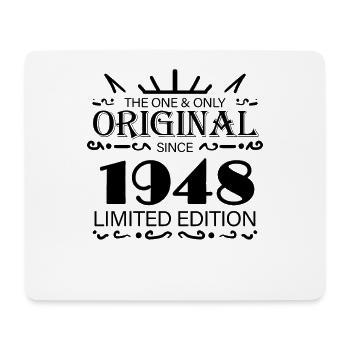 1948 - Baujahr 1948 - Jahrgang 1948 - Mousepad (Querformat) - Weiß - Vorne