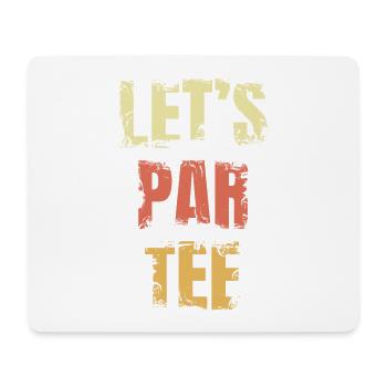 Golf Liebhaber Witz - Mousepad (Querformat) - Weiß - Vorne