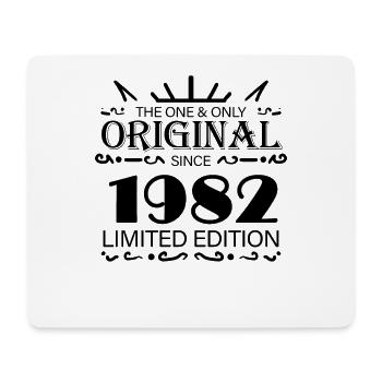 1982 - Year of construction 1982 - Born 1982 - Mouse Pad (horizontal) - white - Front