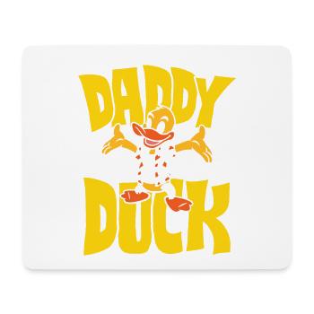 Daddy Duck - Mousepad (Querformat) - Weiß - Vorne