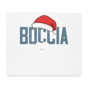 Boccia Player Santa Claus Balls Boccia - Mouse Pad (horizontal) - white - Front