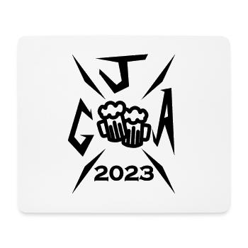 2023 Junggesellenabschied - Mousepad (Querformat) - Weiß - Vorne