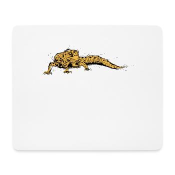 Lézard - Tapis de souris (format paysage) - blanc - Devant