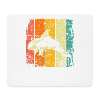 Orca vintage - Mouse Pad (horizontal) - white - Front