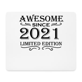 2021 - Jahrgang 2021 Geschenk - Mousepad (Querformat) - Weiß - Vorne