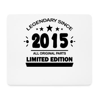 2015 - Mousepad (Querformat) - Weiß - Vorne
