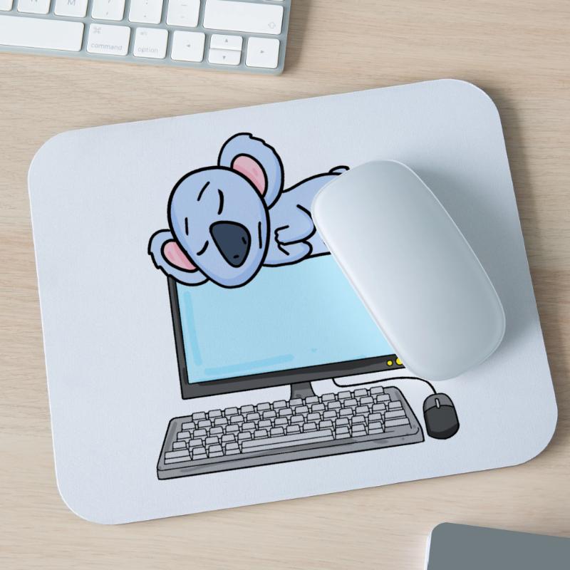 Koala Computer Nerd Programmierer Geschenk Mousepad (Querformat)