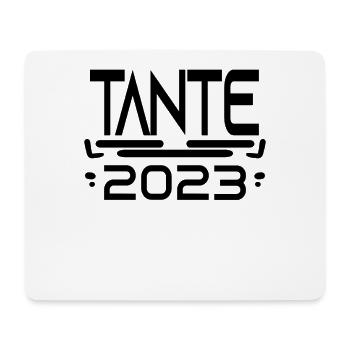 Tante 2023 - Tante werden - Tante Geschenk - Mousepad (Querformat) - Weiß - Vorne