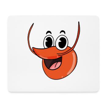 Lobster Head - Mouse Pad (horizontal) - white - Front
