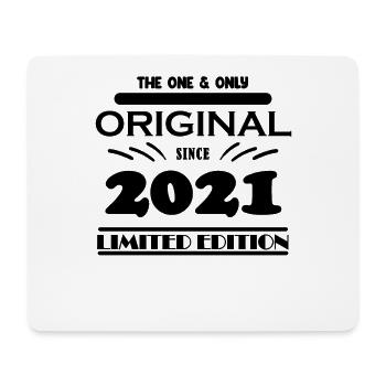 2021 - Baujahr 2021 - Jahrgang 2021 - Mousepad (Querformat) - Weiß - Vorne