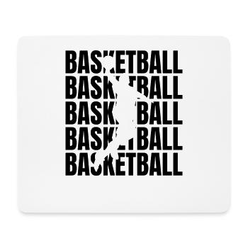 Basketball player - Mouse Pad (horizontal) - white - Front
