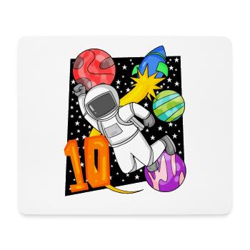 10 Jahre Geburtstag Junge Geschenk - Mousepad (Querformat) - Weiß - Vorne