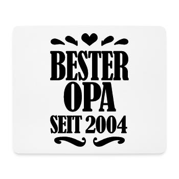 Bester Opa seit 2004 - Geschenk für Opa - Mousepad (Querformat) - Weiß - Vorne