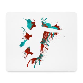 Basketball basketball players - Mouse Pad (horizontal) - white - Front